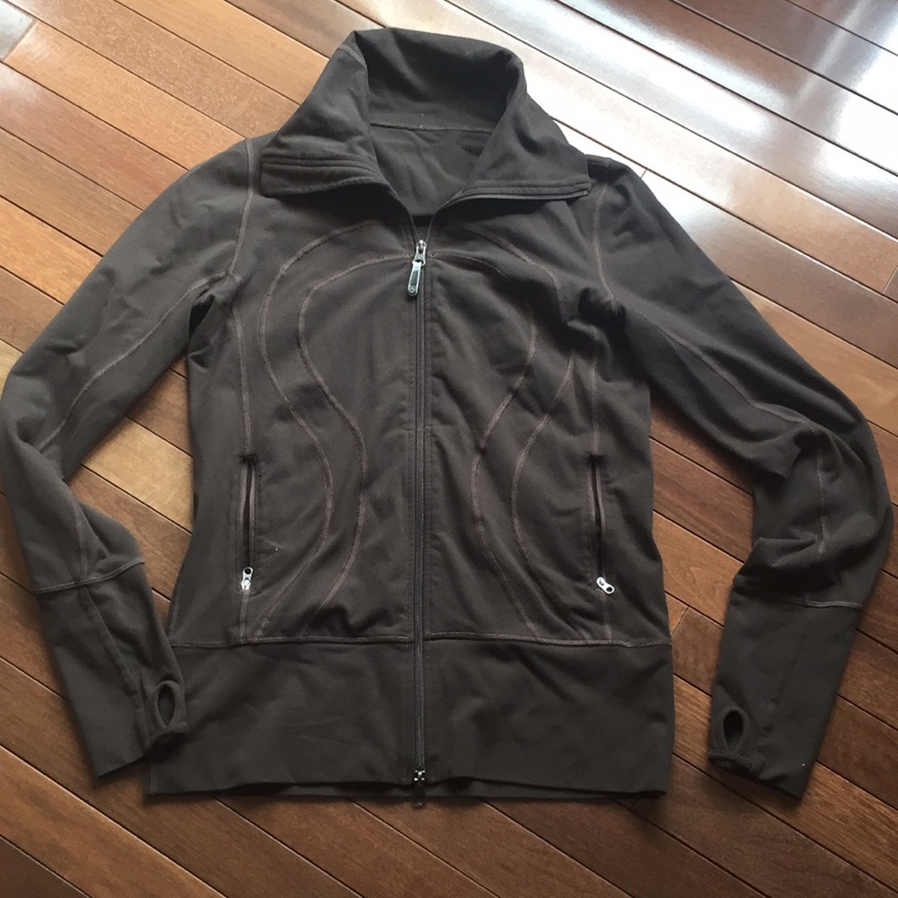 Brown Lululemon jacket